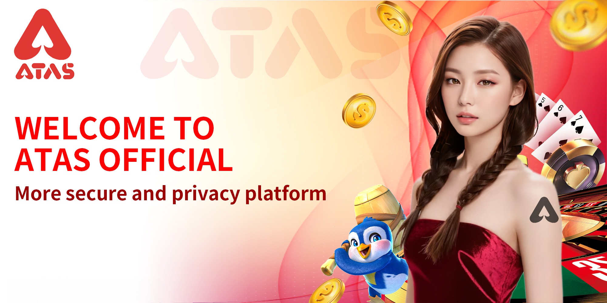 Atas casino Atas game online casino homepage banner Welcome to Atas Official